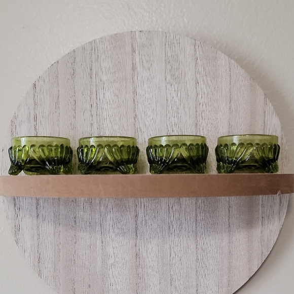Other - Hp! Vintage Imperial Green Glass Salt Cellars